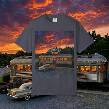 Old's Cool Diner at Sunset