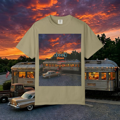 Old's Cool Diner at Sunset