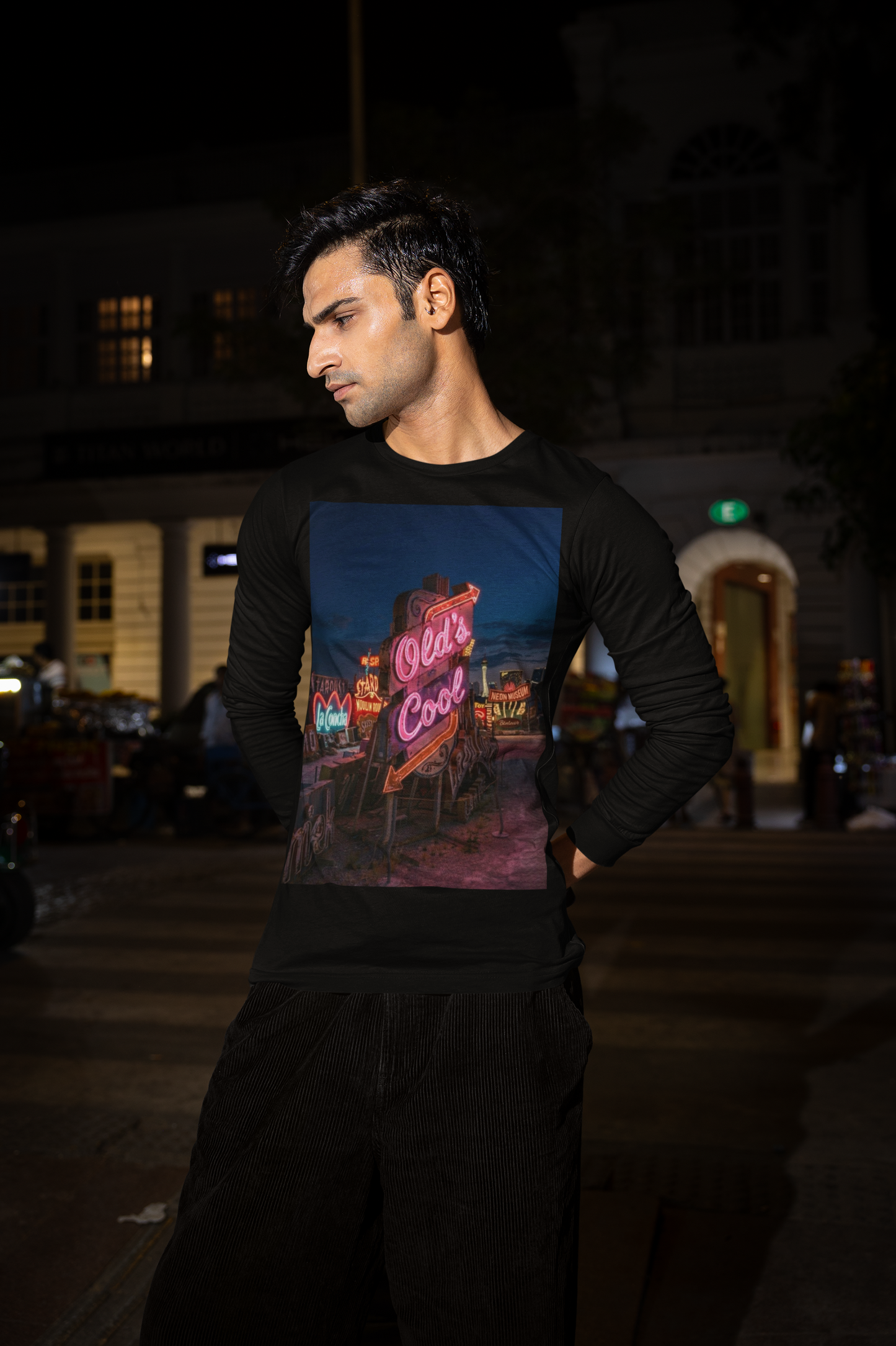 OC - Neon Museum - Long Sleeve Tee