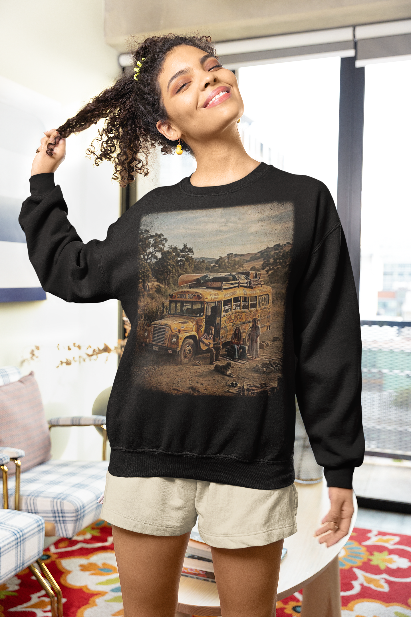 OC - Road Trip 1967 - (Distressed) Sweatshirt