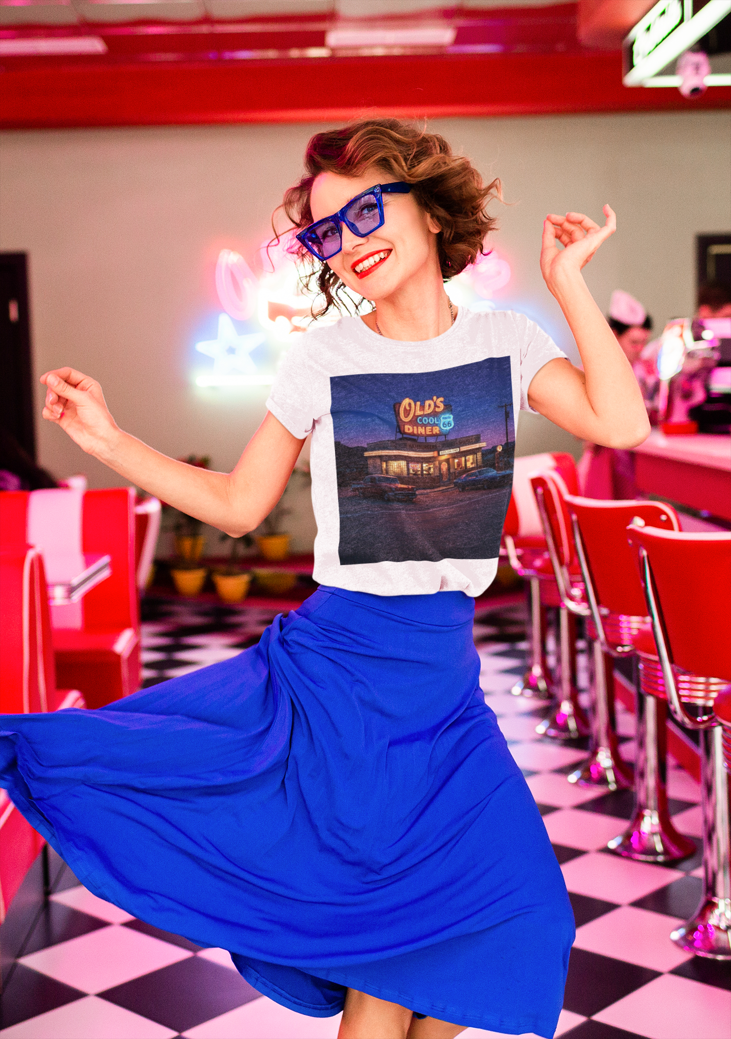 OC - Route 66 Diner Nite - Reg Tee