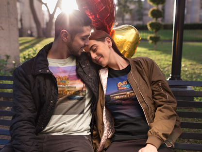 OC - Route 66 Diner - Sunset - Long Sleeve Tee