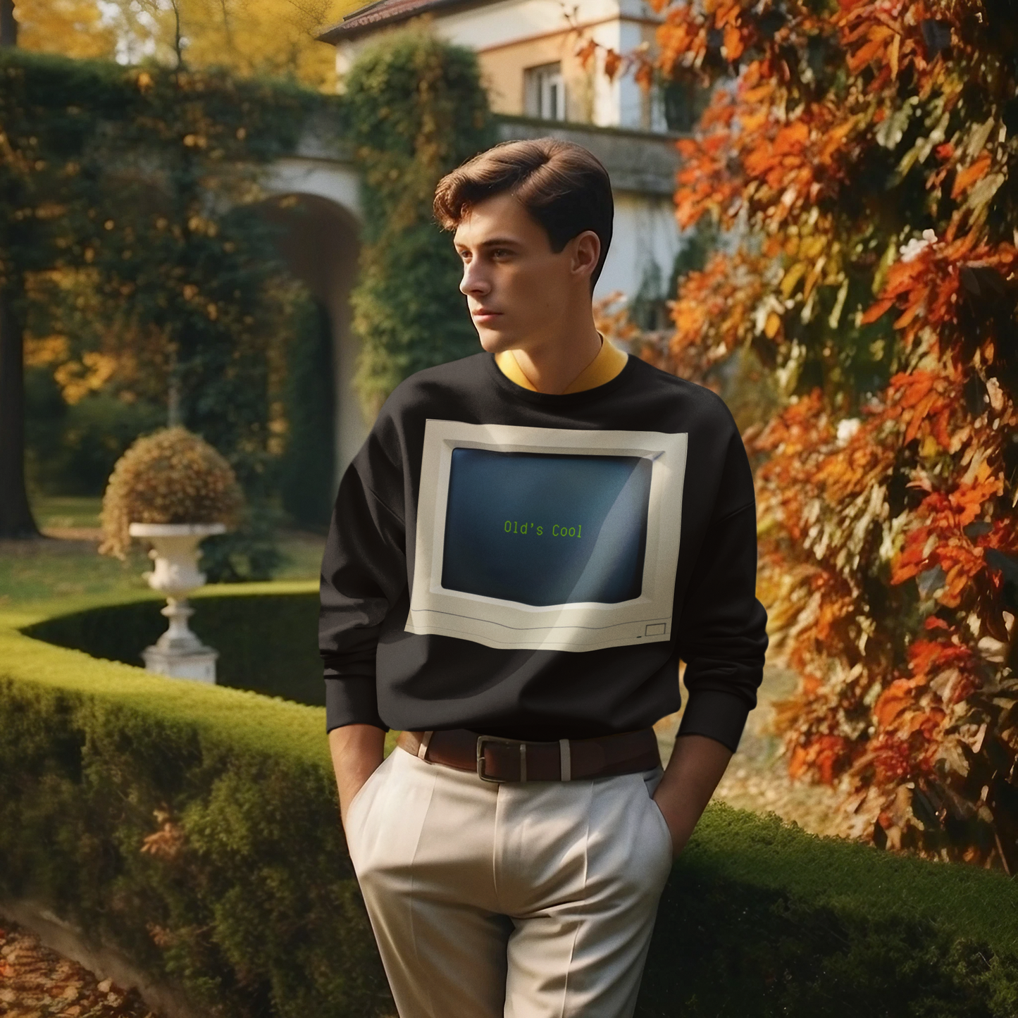 OC - 80's PC Monitor - Sweatshirt