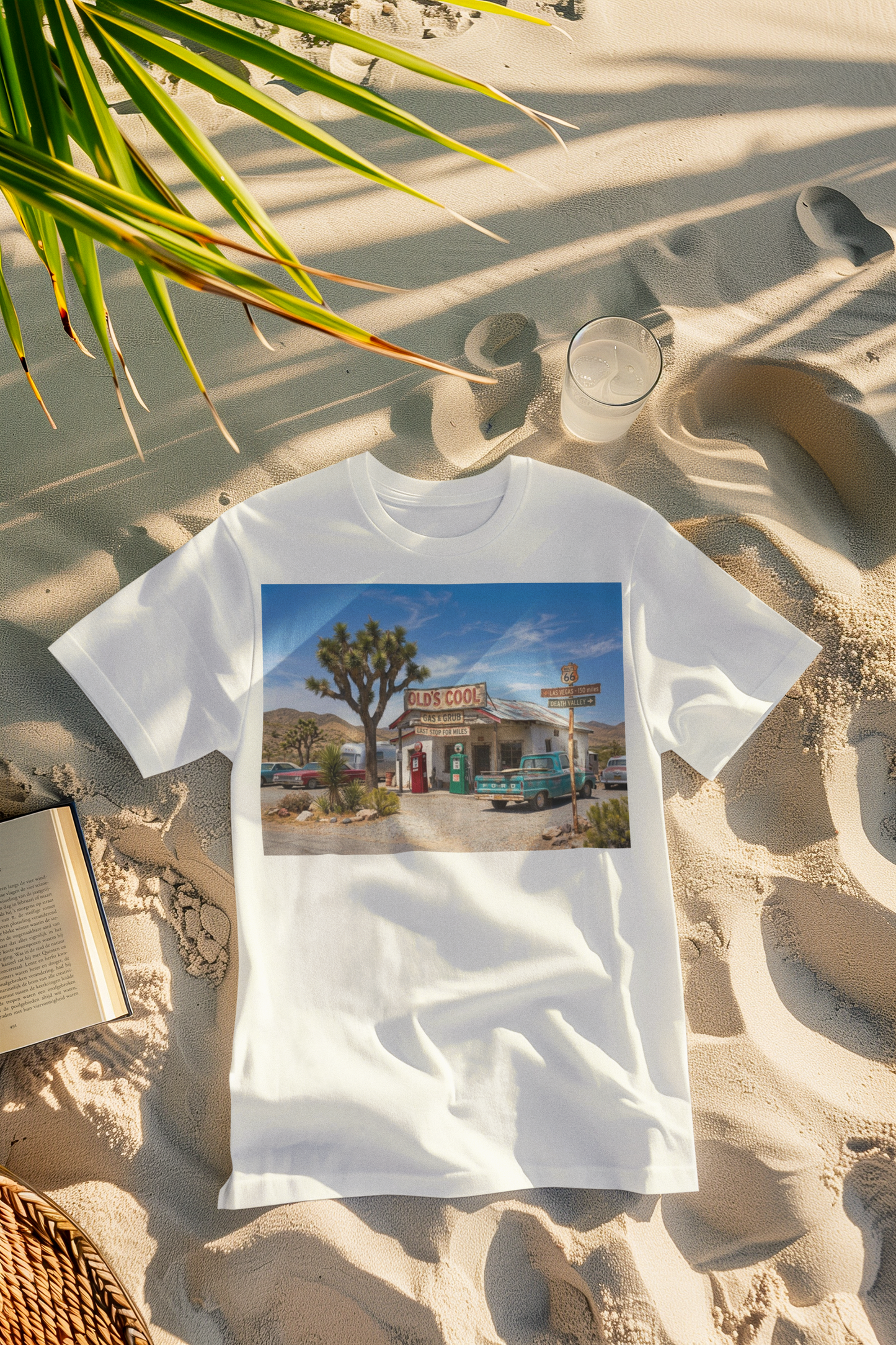 OC - Route 66 Gas Station - Joshua - Reg Tee