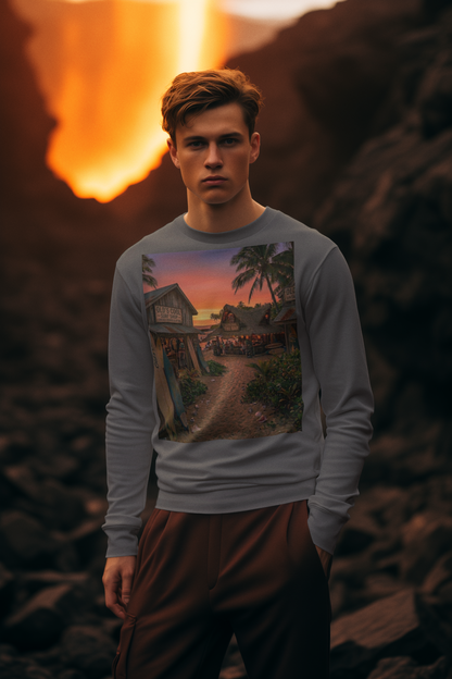OC - Tiki Surf & Bar - Long Sleeve Tee